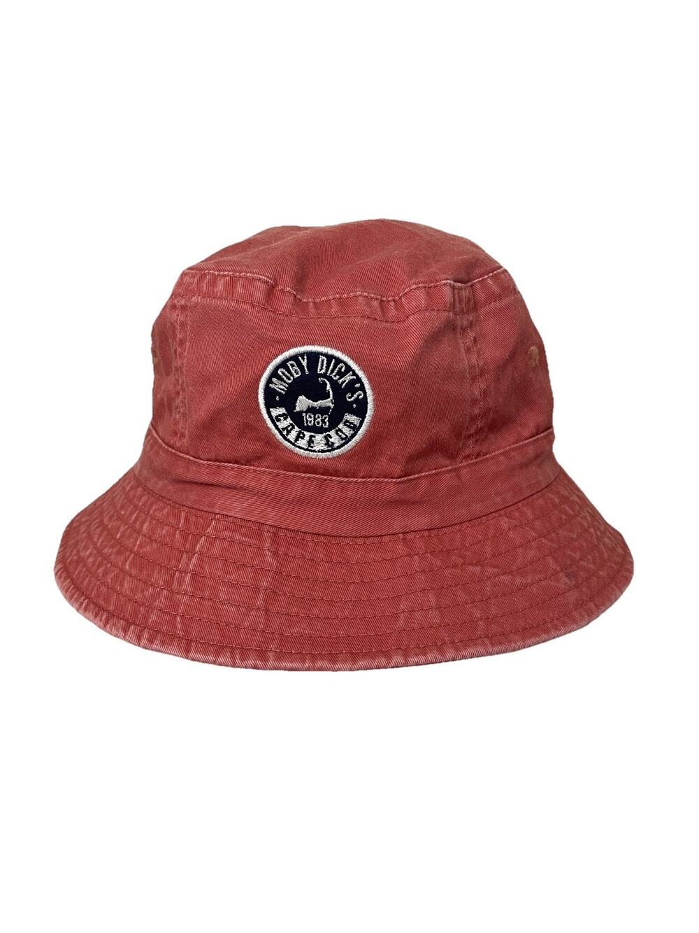 Cape Cod Bucket Hat Nantucket Red / Pink Sun Hat by AHEAD Moby Dick S/M Women